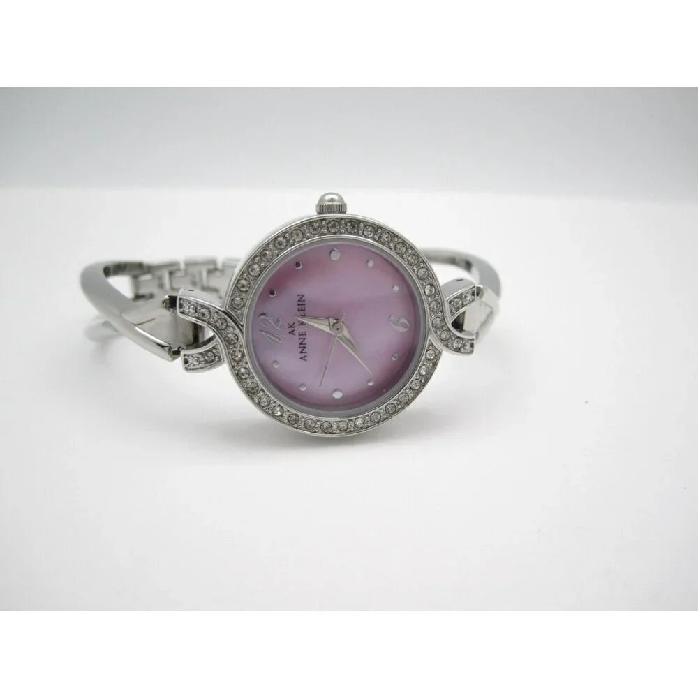 Women Anne Klein Quartz WR Analog 25mm Round Watch (H596) 